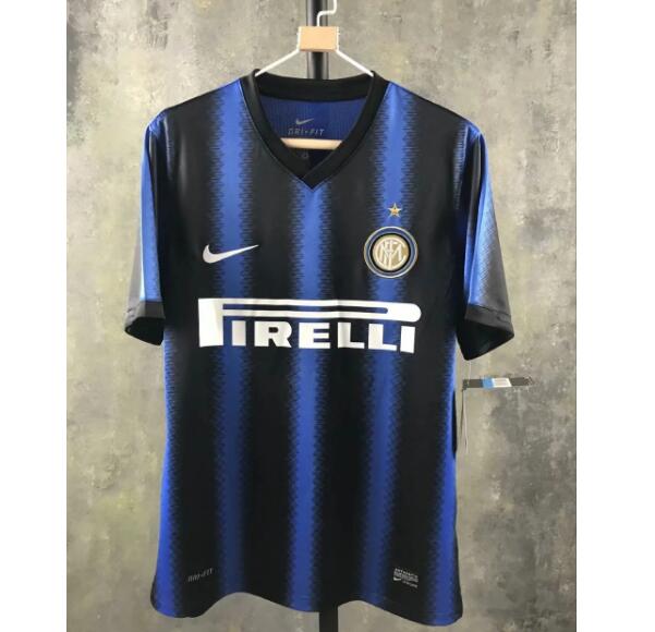 2010-11 Inter Milan Retro Home Kit Soccer Jersey